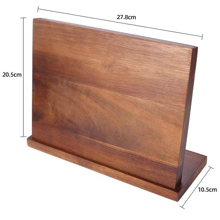 Solid Wood Magnetic Knife Holder