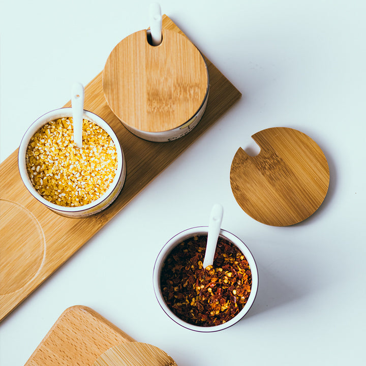 Ceramic Seasoning Box Set