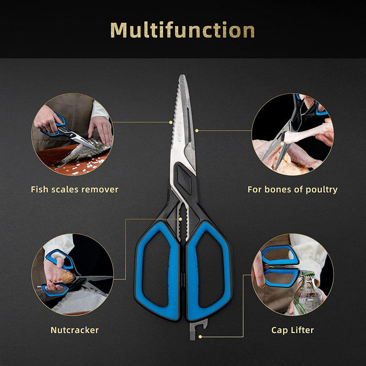 Heavy Duty Stainless Steel Chef Shears