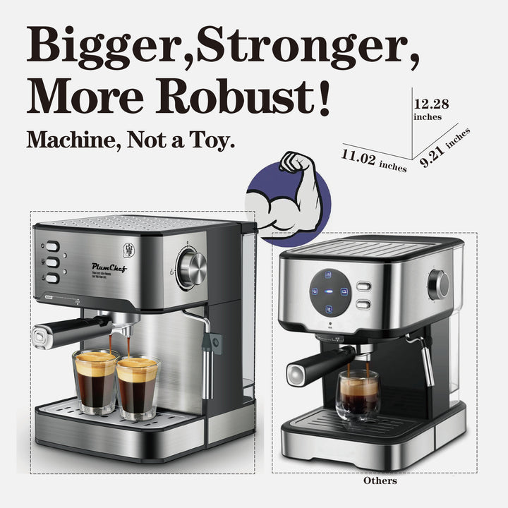20 Bar Professional Espresso Machine With Milk Frother