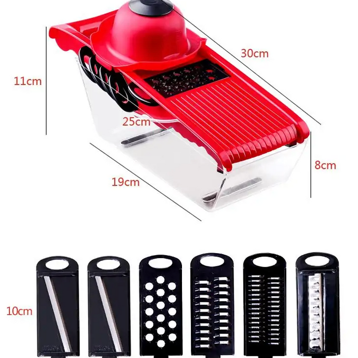 Multifunction Kitchen Slicer - 6 Blades