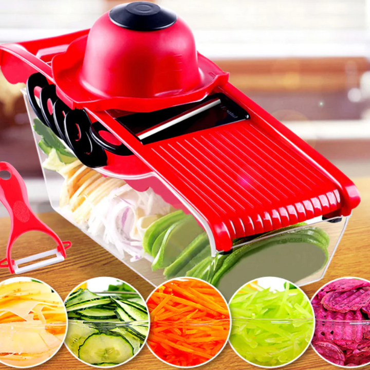 Multifunction Kitchen Slicer - 6 Blades