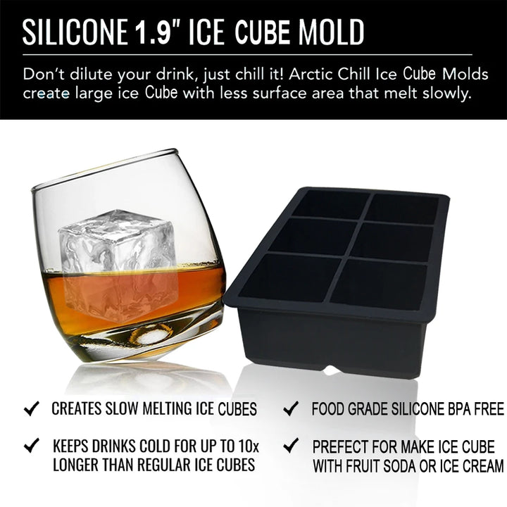 Big Ice Tray Mold with lid