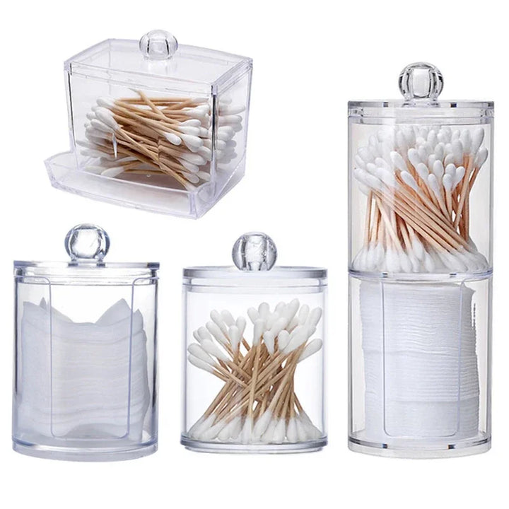 Acrylic  Cotton Pads organizer
