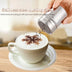 Cocoa Shaker & Stencil Set – Barista Finish at Home