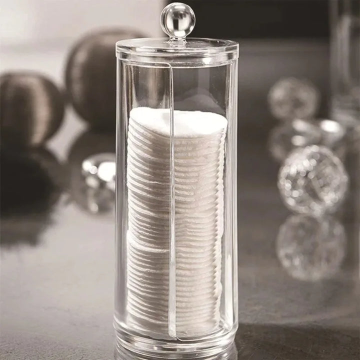 Acrylic  Cotton Pads organizer