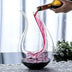 Crystal U-shaped 1500ml Wine Decanter